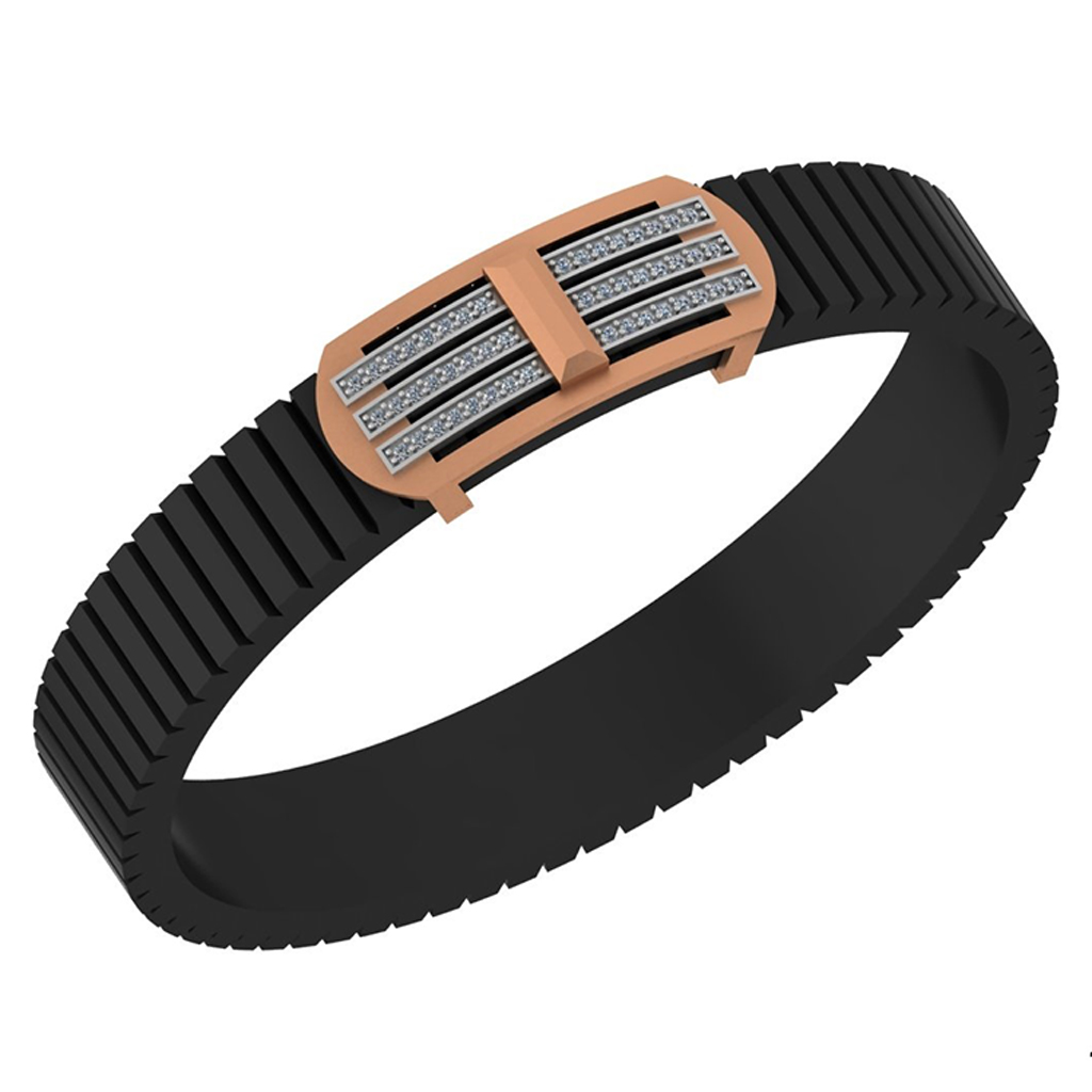 Triple-Stripe Elite Diamond Bracelet