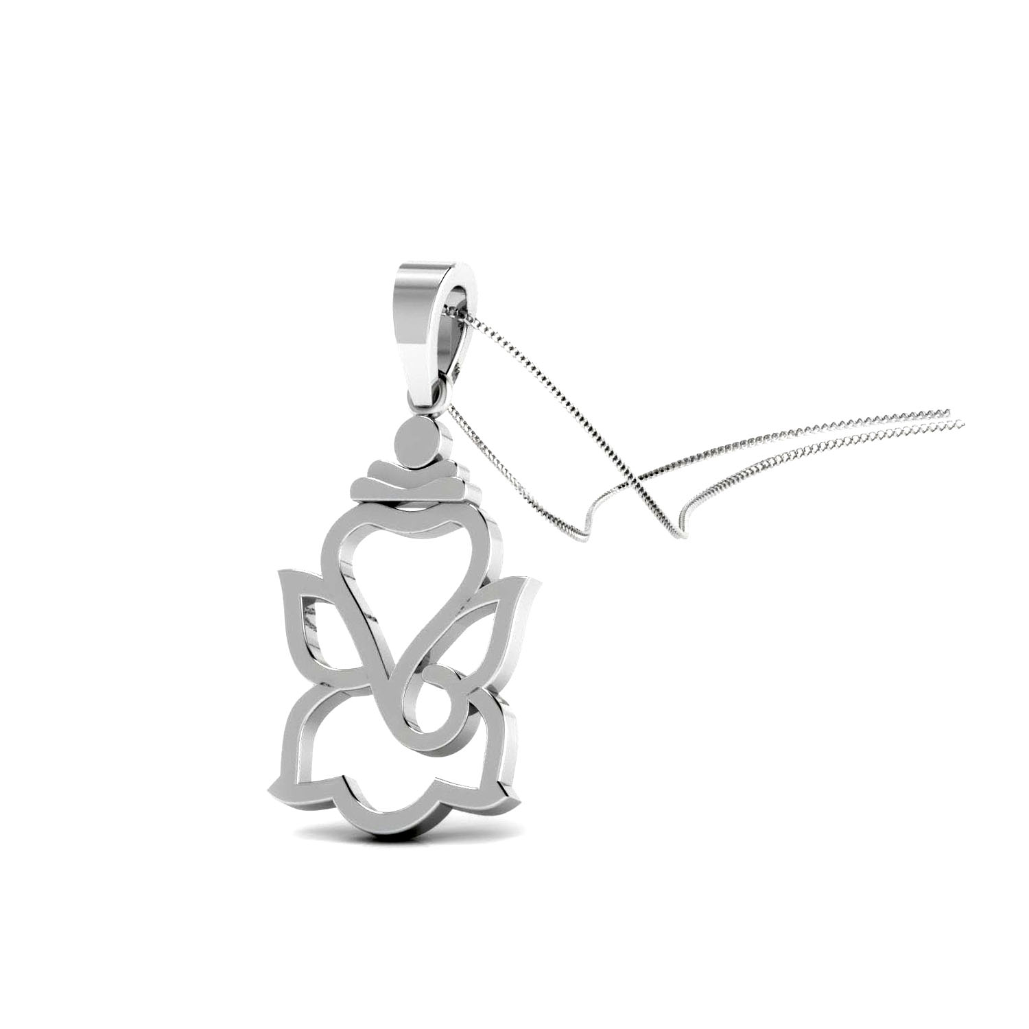 Divine Ganpati Minimal Necklace