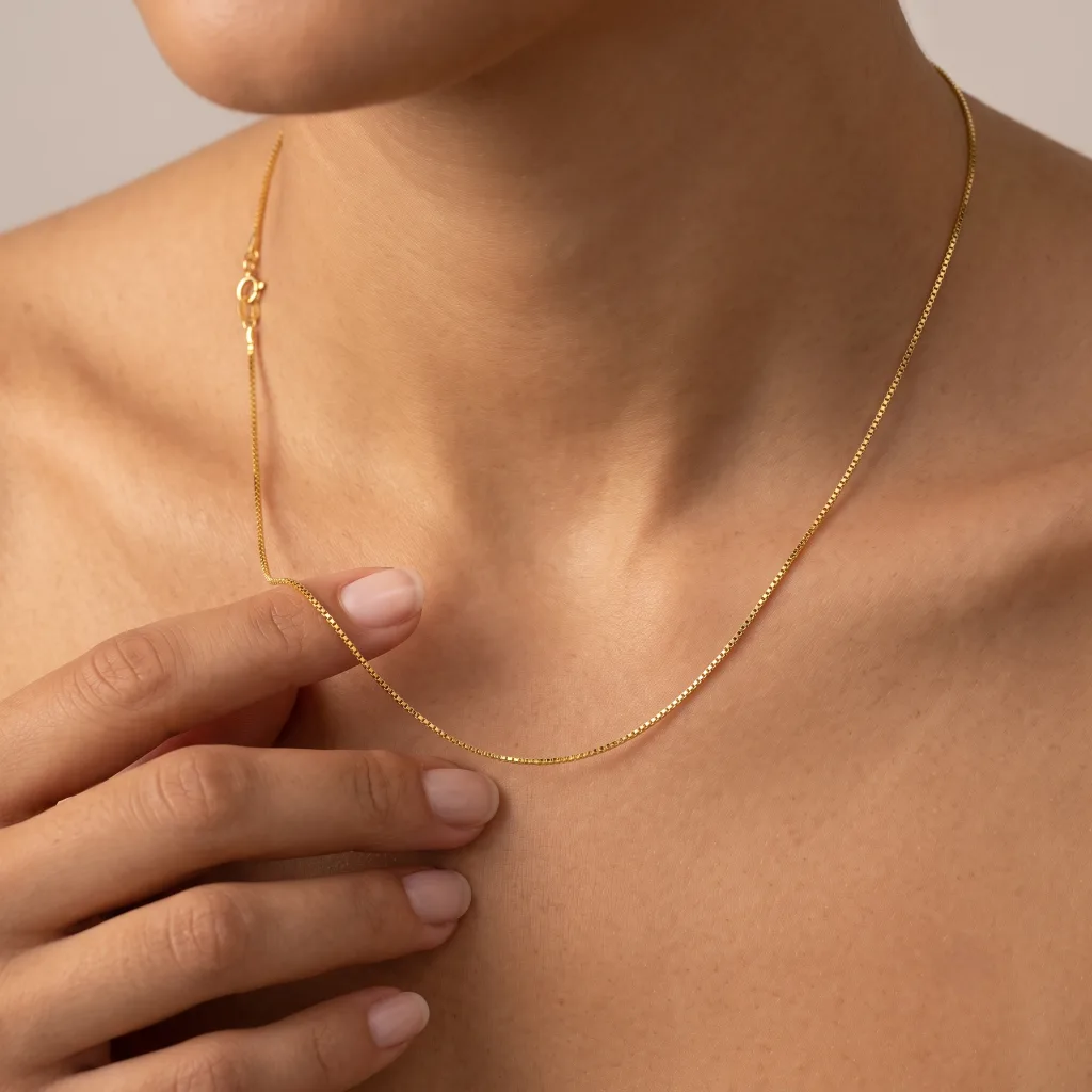 Gold Pendant Chain